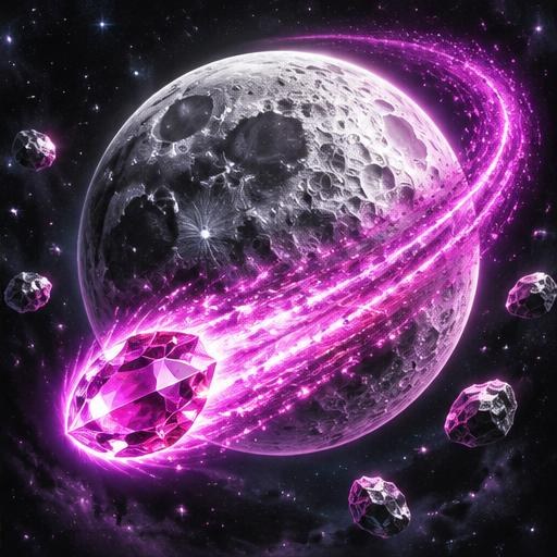 Cometa de ametist — ilustrație